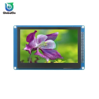4.3/5.0/7.0 -Inčni TFT zaslon u Boji osjetljiv na dodir visoke rezolucije Osjetljiv na dodir modul 800x480 480x272 GT911 XPT2046 TN IPS LCD Zaslon