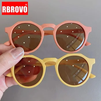 RBROVO 2022 Nepravilnog Sunčane Naočale Dječji Vintage Naočale Za Dječaci/Djevojčice Crtani Slatka Naočale Dječji Slr Gafas De Sol Mujer UV400