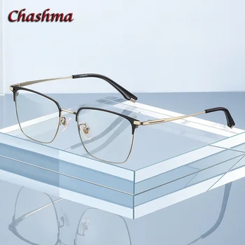 Chashma Muške Naočale Čisti Titan Recept Leće Trendy Ženske Cipele Okvira Optički Naočale Naočale Super Kvaliteta za Muškarce
