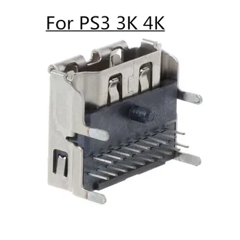 100 Kom. Za Playstation 3 PS3 HD PS 3 Super Slim 3000 4000 3 Do 4 NA HDMI je kompatibilan Priključak Konektor Sučelja Zamjena