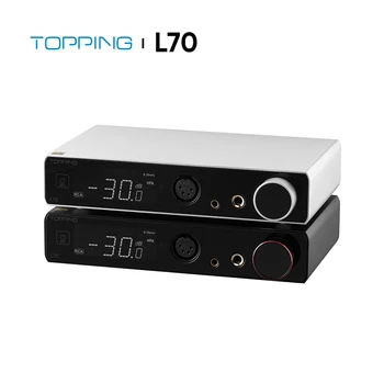 TOPPING L70 Audio Pojačalo je POTPUNO Uravnotežen Pojačalo za slušalice NFCA 4 pin XLR/4,4 mm uravnotežen/6,35 mm SE Izlaz za Pretpojačalo snage NFCA 7500 Mw