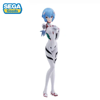 Originalni SEGA SPM EVA EVANGELION Rei Ayanami Combats 21 cm Anime Figure Brojka, Naplativa Model Igračke