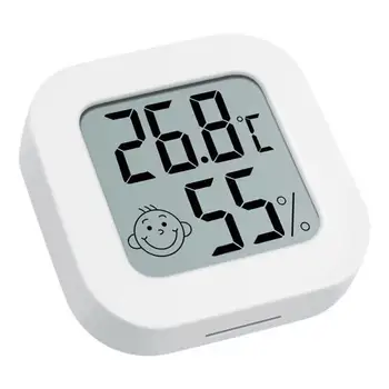 Mini LCD Digitalni Termometar-Hygrometer Za Prostor, Elektronski Mjerač Temperature I Vlažnosti zraka, Senzor, vremenska stanica Za Dom