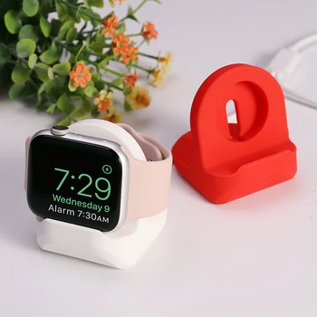 Silikonska Stalak za Punjač za Apple Watch Series 8 7 6 5 4 3 SE Apple watch Iwatch priključne stanice za Punjenje Stolni Držač Pribor