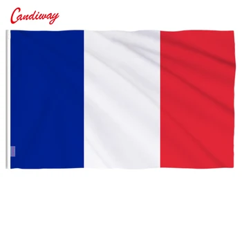 90x60 cm Nacionalna Zastava Francuske Za Uredske Djelatnosti Parada Odmor Festival Ukras Banner Zastave NN018