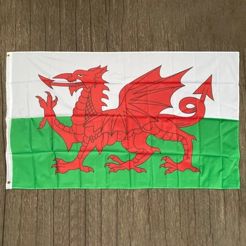 besplatna dostava xvggdg 90x150 cm Zastava Walesa Velški crvena zastava Ujedinjenog Kraljevstva zastava unije poliester uže prekidač velika Britanija Banner