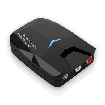 Elektronski adapter Bluetooth-kompatibilni Optički i Koaksijalni Аудиоадаптер 3,5 mm Izlaz RCA Zvučnik Zvučna ploča Soundbox