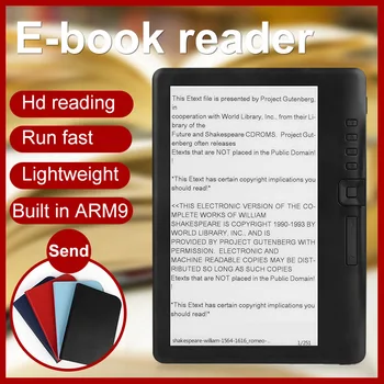 Prijenosni uređaj za čitanje e-knjiga 7-inčni TFT zaslon u Boji E-knjiga, Multifunkcionalni Audio Video Xpod E-knjiga Intelektualni čitač BK7019