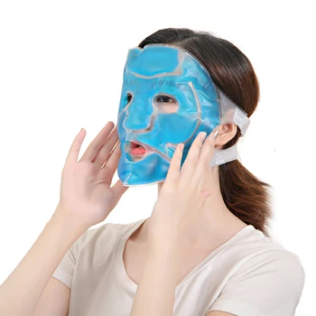 Hladna Гелевая Maska Za Lice Ljepota Ledeni Oblog Protiv Bora Natečenost SPA Rashladna Maska Za Lice Opuštanje Sredstva Za Njegu Kože Lica