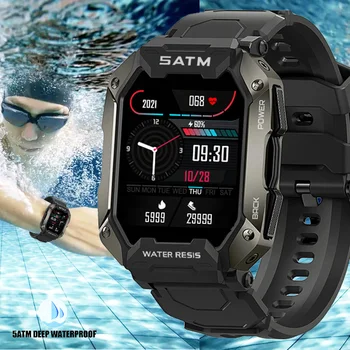 2022 Novi Sportski Pametni Sat Za Kupanje Gospodo pametni sat 50 m dubina IP68 vodootporan fitness Bluetooth Sat Za Android i ios plivanje, ronjenje
