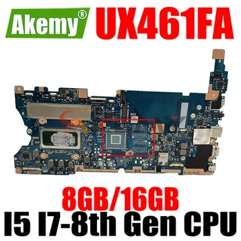 UX461FA Matična ploča Laptopa matična ploča i5 I7-8th Generacije PROCESOR, 8 GB 16 GB Ram-a Za Asus UX461FN UX461F UX461 matična ploča