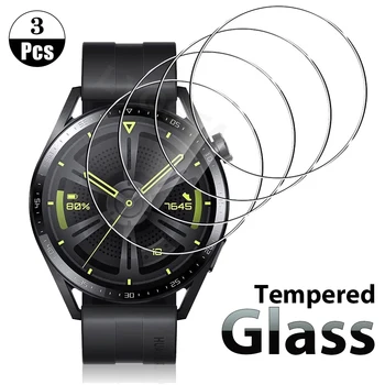 3 Kom. Kaljeno Staklo Za Huawei Watch GT 3 GT2 GT3 46 mm Zaštitna Folija Za Ekran Smartwatch Zaštitno Staklo