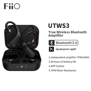 FiiO UTWS3 Bluetooth V5.0 aptX / TWS + kuka za slušalice MMCX / priključak 0,78 mm s podrškom za mikrofon / 30 sati reprodukcije i upravljanje aplikacijom