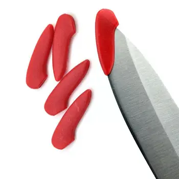 Kuhinjski Noževi Savjet Poklopac za Nož Rubu Zabava Praktične Plastične Prozirne Stopice Nož Planinarske Noževi Viceva Torbica T2C9