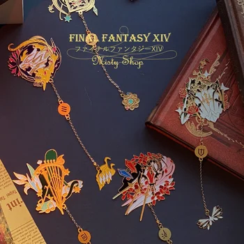 Anime Igra Final Fantasy XIV FF14 Metalne Oznake Kineski stil Antike Klasični Crtani Kićankama Oznake Božićni Pokloni