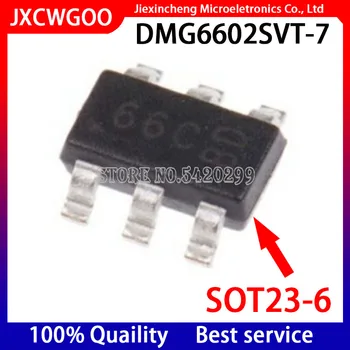 30ШТ DMG6602SVT-7 oznaka: 66C DMG6602SVT DMG6602 SOT23-6 Novi original