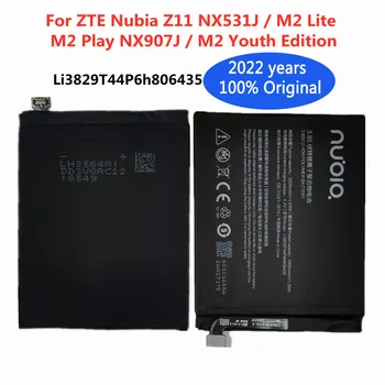Novi 100% Original bateriju od 3000 mah Li3829T44P6h806435 Za ZTE Nubia Z11 NX531J M2 Lite M2 Mladih izdanje M2 Play NX907J Baterija