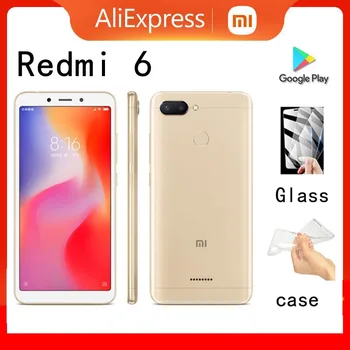 smartphone celular Xiaomi Redmi 6 4GB 64GB Face ing MT6762 Helio P22 NA LAGERU