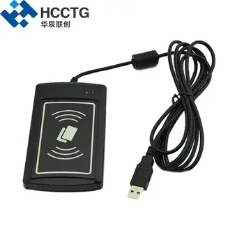 Plaćanje ISO 14443 RS232 USB 13,56 Mhz Mini NFC Beskontaktni čitač pametnih kartica (ACR1281-C8)