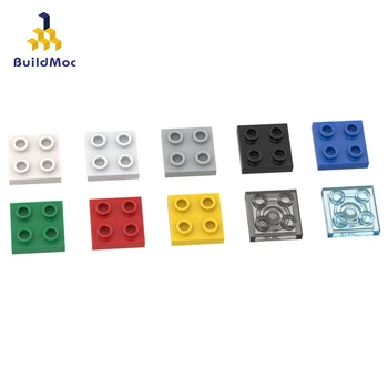 BuildMOC 10 kom. Kompatibilan Prikuplja Čestice 2476 2x2 Građevinskih Blokova Dijelovi DIY Skupština Cigle Igračke Baby Darove