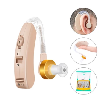 Super Mini Uho Slušni Aparat Pojačalo Zvuka Prijenosni Uho Slušni Pojačalo S Podesivom Glasnoćom Slušna Pomagala za Gluhe Starije Osobe