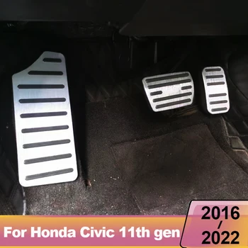 Za Honda Civic 10th 11th 2016-2019 2021 2022 Auto Pedala Gasa Pedala Kočnice Navlaka Нескользящий Torbica Zaštitnik Pribor