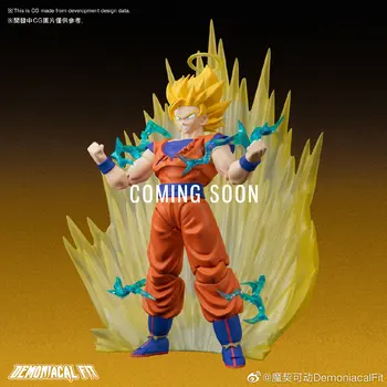 Pre Prodaja Dragon Ball Demoniacal Fit DF SHF SSJ2 Goku Majin Buster Super Saiyan DBZ PVC sina Goku Figurica Igračka Model Poklon