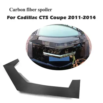 Stražnji Spojler Od Ugljičnih vlakana, Naljepnica Na Usne Trupa, Krila Za Cadillac CTS Coupe 2-Vrata 2011-2014, Auto Oprema