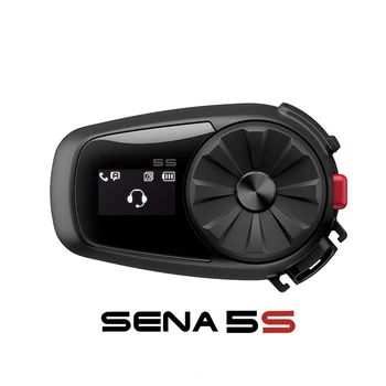 SENA5S 700m poziv dostupan moto kaciga Bluetooth slušalice LCD zaslon