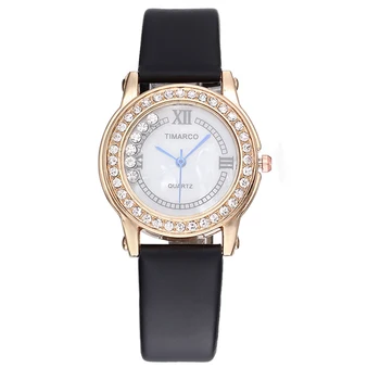 2020 Novi Trendi Ženski Sat Luksuzni Brand Dijamant Britanski Sat Svakodnevno Ženske Haljine Sat S Kožnim Remenom Reloj Mujer Montre Uhr