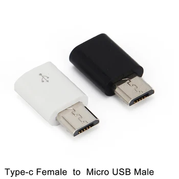 Topla 1 kom. Priključak Tipa C Za Spajanje Na Micro USB Adapter Za Punjenje Pretvarač Adapter Za Prijenos Podataka Velike brzine dodatna Oprema Za Mobilne telefone