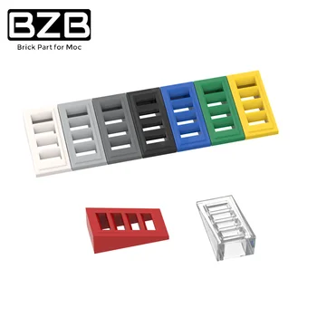 BZB MOC 61409 2x1x2/318 Stupnjeva high-tech Gradbeni Blok Model S 4-Mreža Spušta Cigle djeca Obrazovne Igračke 