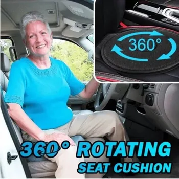 Rotirajuća Na 360 ° Jastuk Sjedala Auto-Fotelje-Zaokretni Jastuk Za Mobilnost Sjedalo Stolice Revolving Jastuk S Mat efektom Memorije
