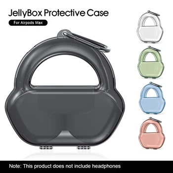 2021 Zaštitna torbica Jellybox za AirPods Max Torbica sa zaštitom od kompresije i ogrebotina 1: 1 Kutija za pohranu Apple Air Pods Max