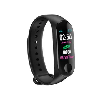 D3 Pametna narukvica Bluetooth-kompatibilni Fitness Tracker je Sportski Sat Monitor Monitor Krvnog Tlaka Pametna Narukvica za IOS