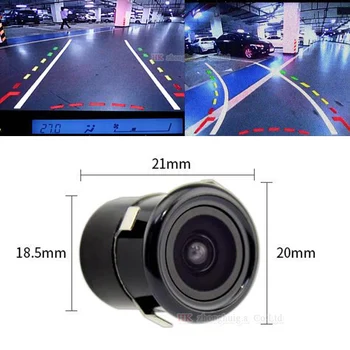 520 Inteligentna Dinamičke Putanje Prati stražnja Kamera HD CCD Obrnuta Sigurnosna Kamera Automatski Sustav za pomoć pri parkiranju unazad 18,5 mm