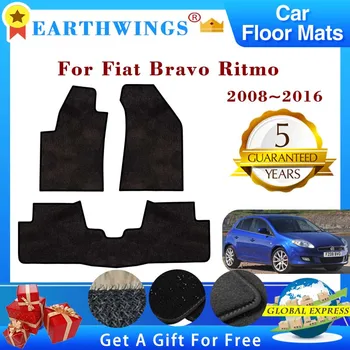 Za Fiat Bravo Ritmo 2008 ~ 2016 2009 2010 2012 Auto-Tepisi Za noge, Tepiha, Накидка, Tepisi, Obloge za noge, Naljepnica, auto oprema