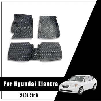 Za Hyundai Elantra 2011 2010 2009 2008 2007 Auto-Tepisi Po Mjeri, Rezervni Dijelovi Za Автостайлинга, Pribor Za Tepih, Vodootporan Tepisi