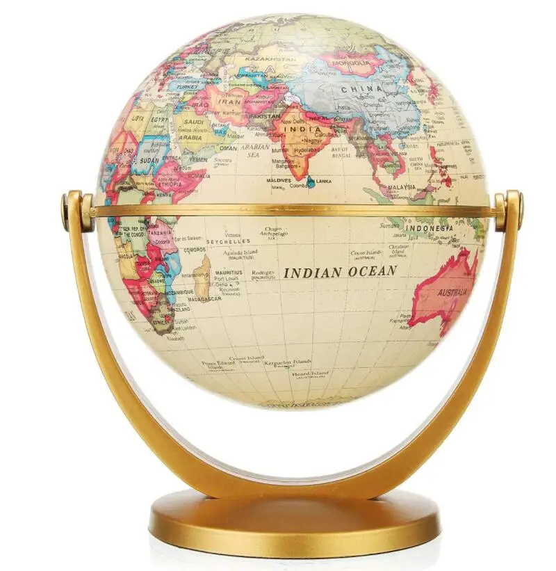 fordomme legemliggøre investering 13 cm klasicni globus 360 rotirajuća zemlja kartica oceana loptu starinski  stolni geografija učenje obrazovanje kućni škola za ukras Rasprodaja >  Geografija \ Tasky.com.hr
